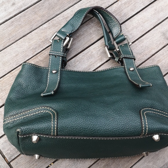 Rabeanco green leather bag - Picture 2 of 15